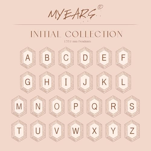 MYEARS Women Layered Necklace Gold Italian Snake Chain Choker Initial Hexagon Halo Radiant Pendant 14K Gold Plated Simple Dainty Paperclip Everyday Trendy Jewelry Letter D