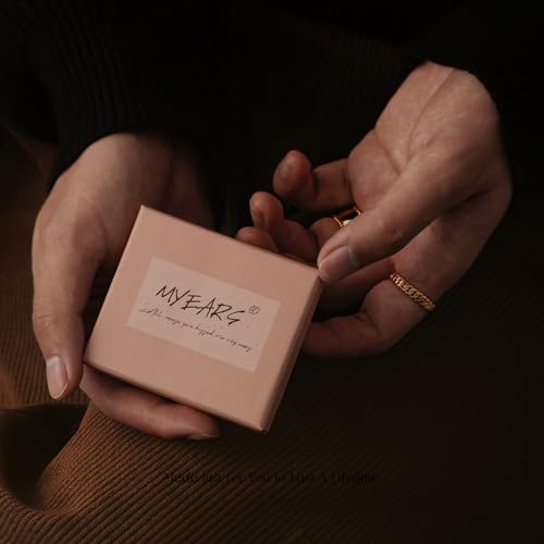 MYEARS Women Layered Necklace Gold Italian Snake Chain Choker Initial Hexagon Halo Radiant Pendant 14K Gold Plated Simple Dainty Paperclip Everyday Trendy Jewelry Letter D