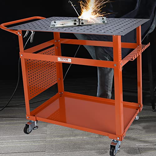 Portable VEVOR Welding Table with 600LBS Load Capacity