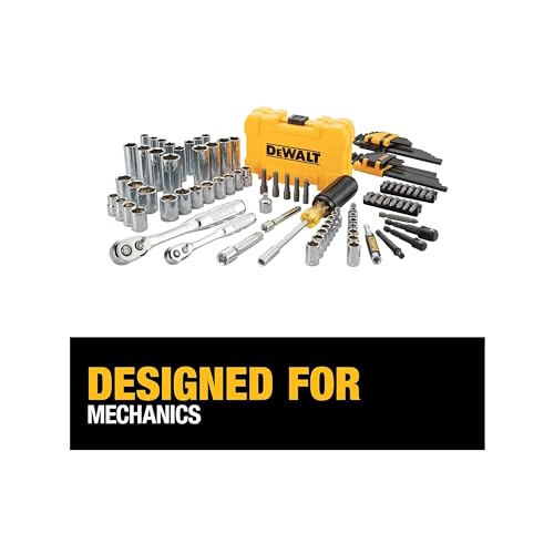 DEWALT Mechanics Tool Kit & Socket Set, 108-Piece