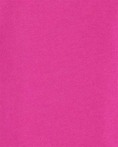 The Children's Place Baby Girls' and Toddler Short Sleeve Flutter Knit Shirts, Neon Pink, 2T