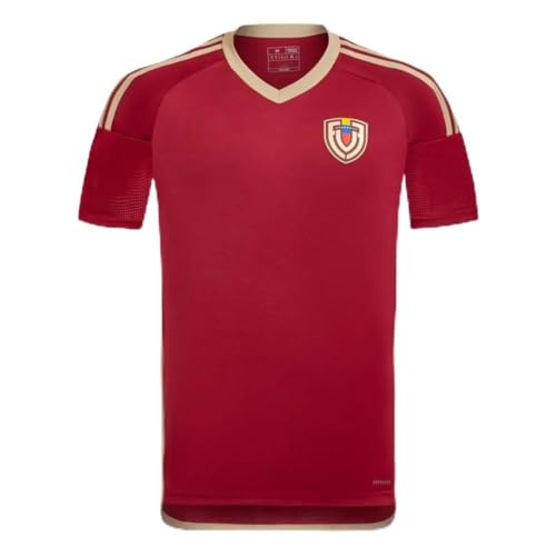 Venezuela Soccer Jersey La Vinotinto 2023/24 (US, Alpha, Large, Regular, Regular, Vinotinto)