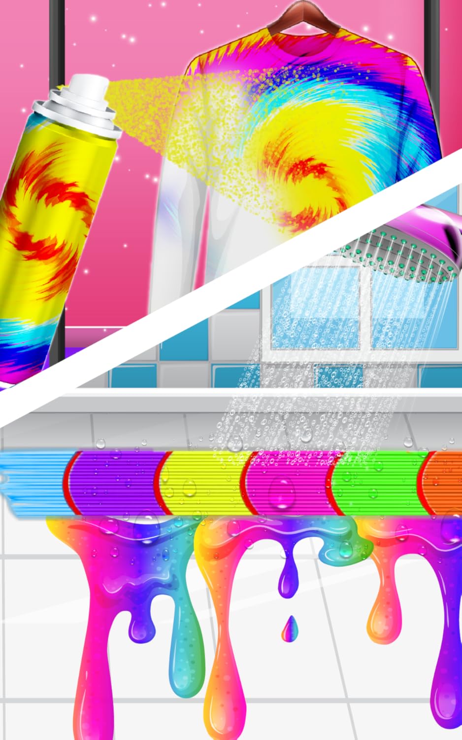 Tie Dye T Shirts Clothes Designer Game