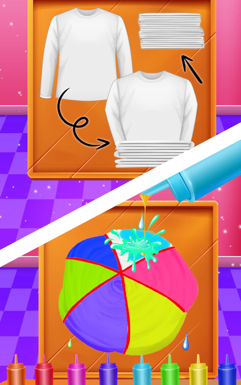 Tie Dye T Shirts Clothes Designer Game