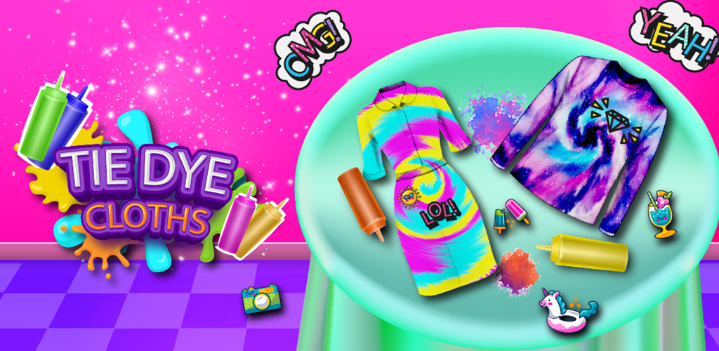 Tie Dye T Shirts Clothes Designer Game