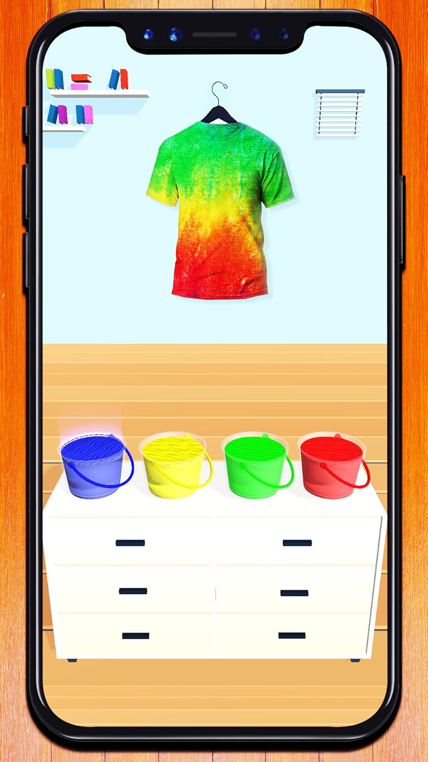 Tie Dye Art Makeover: DIY Paint Mixing Dress Rainbow Coloring Super Art 3D - Fashion Designer Colors Dress Designs Art T-Shirt Makeover Dye ASMR Game