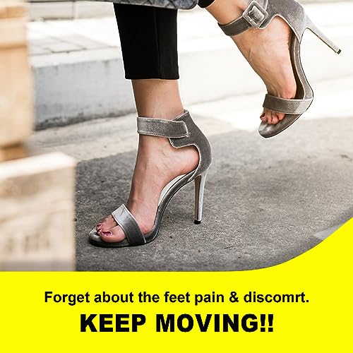 Arch Support,Soft Gel Insole Pads,High Heel Inserts, Reusable Arch Cushions Best for Flat Feet and High Arch Pain,Plantar Fasciitis Relief, for All Day Pain Relief and Comfort.(6Pairs,0.3Inch)