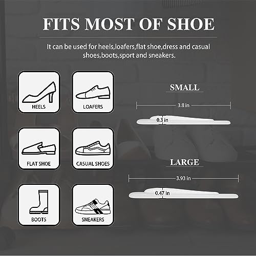 Arch Support,Soft Gel Insole Pads,High Heel Inserts, Reusable Arch Cushions Best for Flat Feet and High Arch Pain,Plantar Fasciitis Relief, for All Day Pain Relief and Comfort.(6Pairs,0.3Inch)