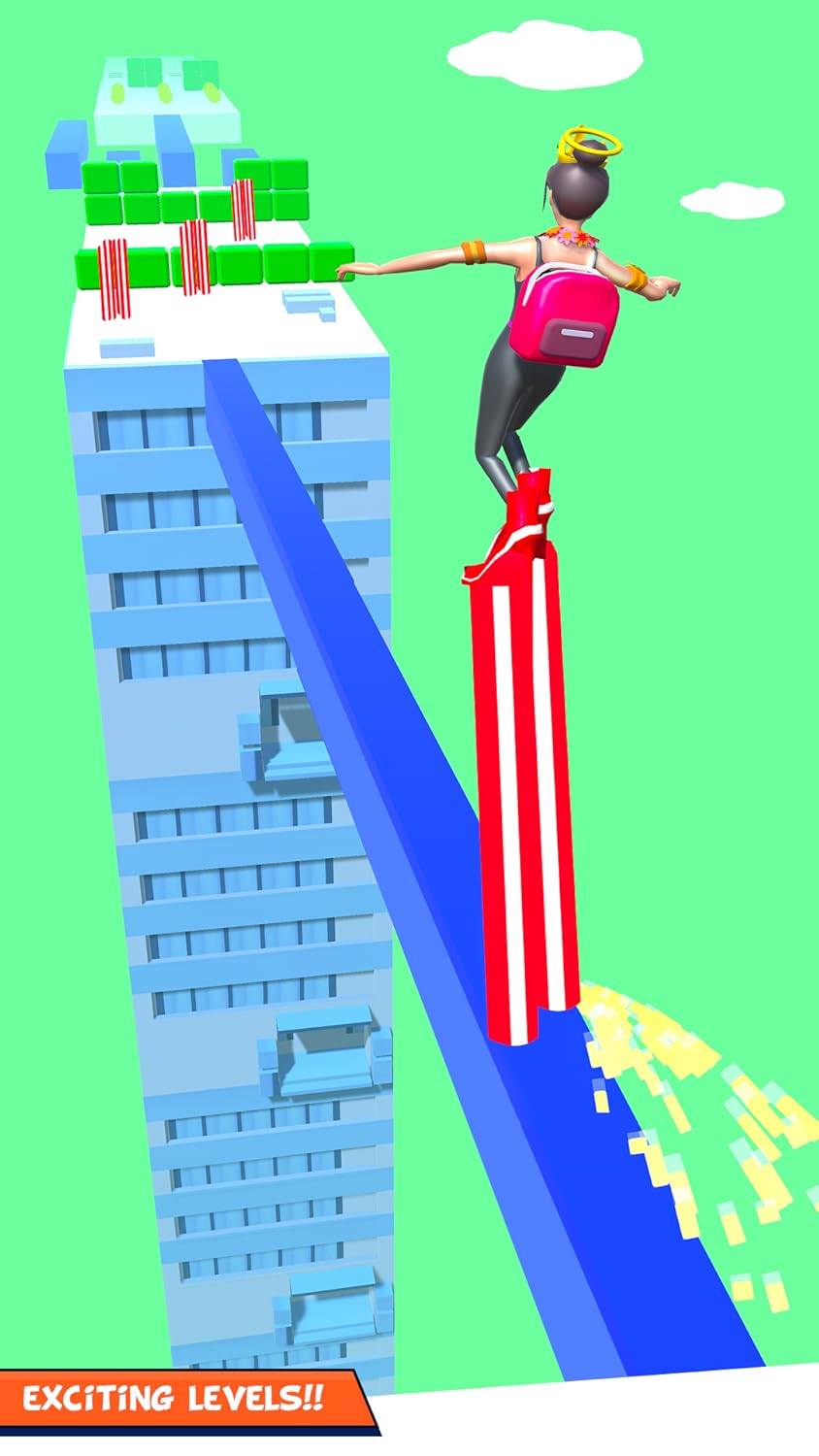 High heel catwalk challenge: high tower heels runner