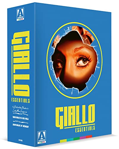 Giallo Essentials ('The Forbidden Photos of A Lady Above Suspicion', 'Death Walks on High Heels', 'Death Walks at Midnight') Blue Edition