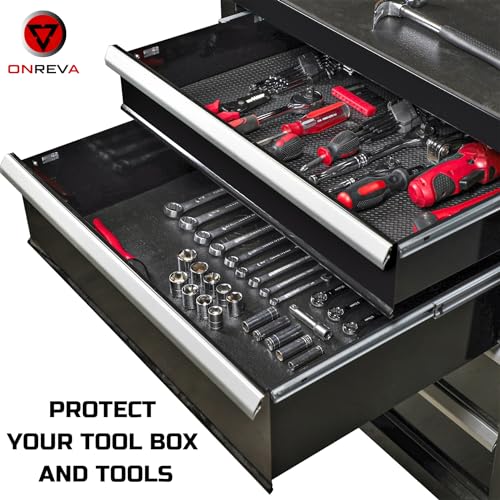 Thick Heavy Duty Tool Box Liner - Red Non-Slip
