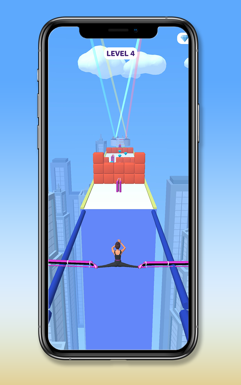 High Shiny Heels Simulator Girl Runner on Heels Fat Body Run Shoe Race Challenge - NO ADS