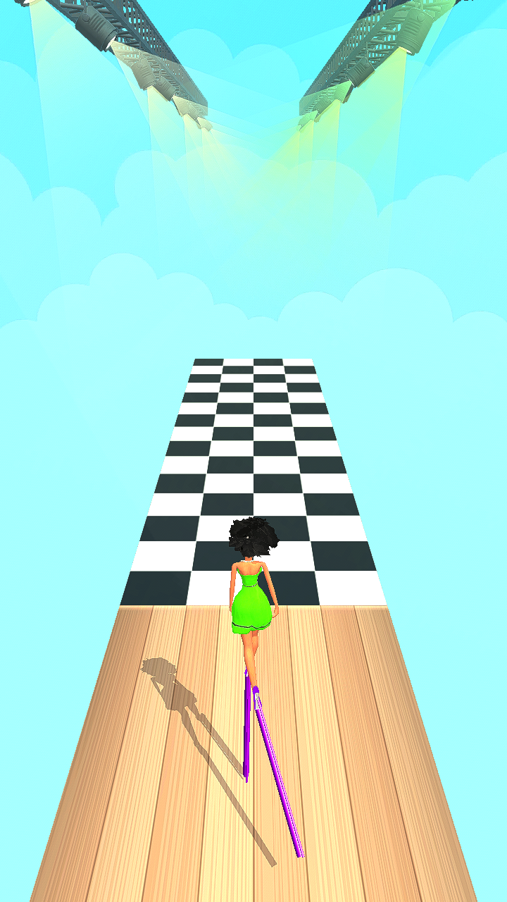 High Glossy Heels! Sky Walk Stacks