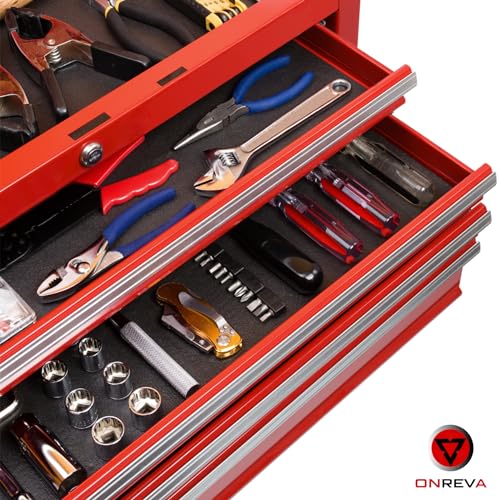 Thick Heavy Duty Tool Box Liner - Red Non-Slip