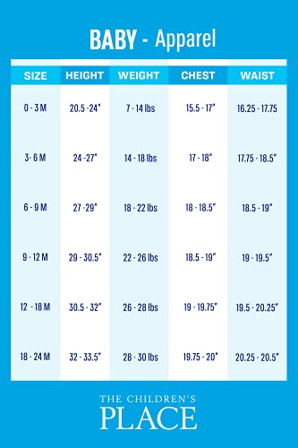 The Children's Place Baby Girl's and Newborn Ruffle Pull-On Pants, Milky Way Blue 2-Pack, 0-3 Months