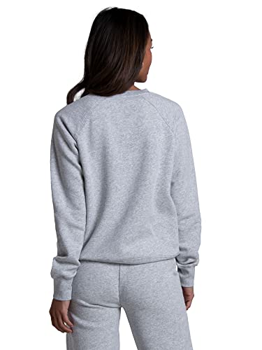 Fruit of the Loom Women's Crafted Comfort Sweatshirts, Pants, & Tri-Blend Tees, Grey Heather