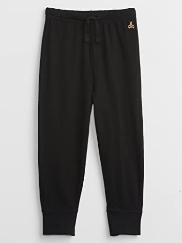 GAP Baby Boys Pull-on Jogger Casual Pants, True Black, 3T US