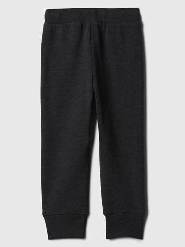 GAP Baby Boys Logo Pull-On Jogger Sweatpants Charcoal Hthr Grey 4 Years