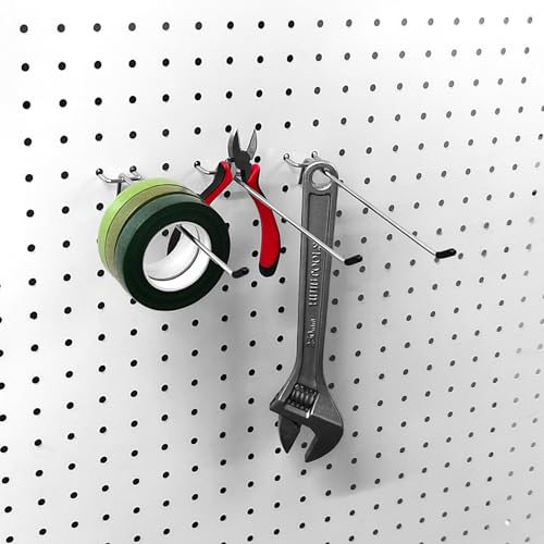 Scartink Pegboard Hooks 8 inch 16 Pack Organizer