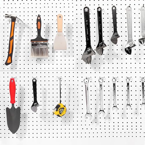 Scartink 6" Pegboard Hooks - Garage Organizer, 20 Pack