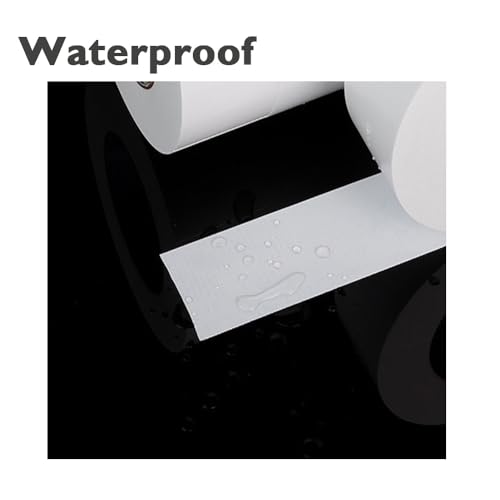 Maartla Duct Tape 1 Inch X 44 Yards, 8.5 mil Thickness, Heavy Duty White Duct Tape, No Residue, Waterproof, Tear by Hand for Repairs, Industrial, Professional Use