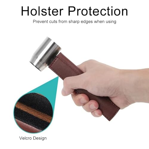 Omninmo Hand Auger Wood Drill, Bushcraft Hand Auger Wrench Portable Multipurpose Woodworking Hand Drill Tool Manual Wood Hole Maker Wrench Survival Tools for Camping and Wilderness