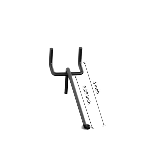 KINOMI 31-Piece 4" Black Pegboard Hooks Set