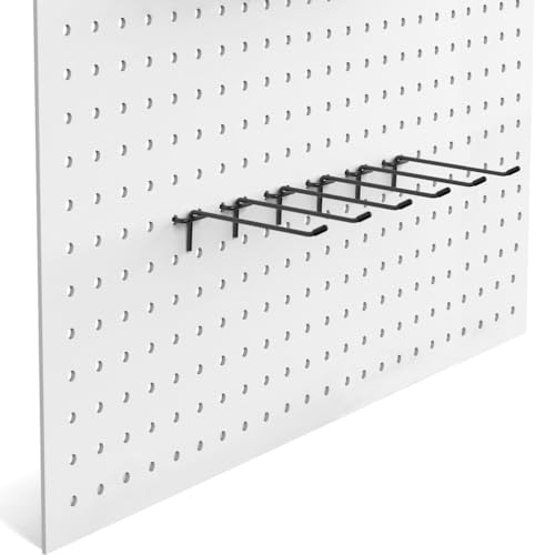 KINOMI 31-Piece 4" Black Pegboard Hooks Set