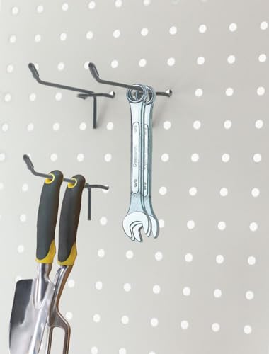 KINOMI 31-Piece 4" Black Pegboard Hooks Set