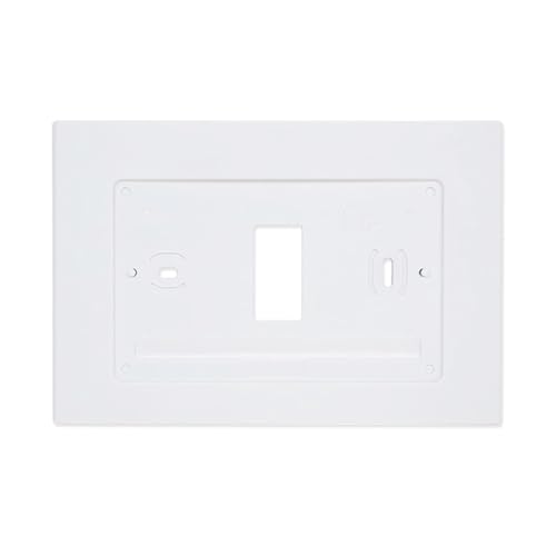 CAMGJORT F61-2663 Wall Plate for Sensi Wi-Fi Programmable Thermostat,Hand Control, White (1)