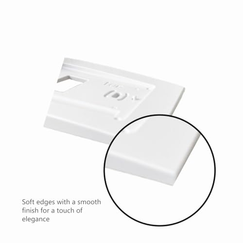 CAMGJORT F61-2663 Wall Plate for Sensi Wi-Fi Programmable Thermostat,Hand Control, White (1)