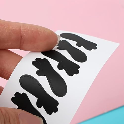 BETM Funny Outlet Cover Decal Creative Arm and Hand Outlet Decals Wall Outlet Sticker Electrical Outlet Stickers Hands Cute Socket Stickers(Per Set 6 Outline Decals and 6 Solid Decals) (2 Set)