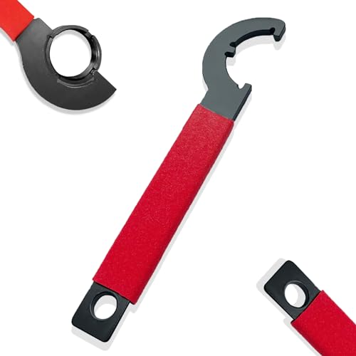 3DSKY Spanner Wrench - Hand Nut Wrench Tool with Non-Slip Rubber Grip for Nut Removal and Tighten, Precision Tool with Ergonomic Handle