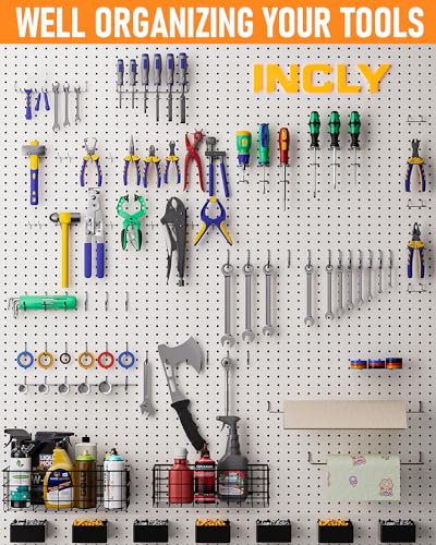238PCS Pegboard Accessories Organizer Kit with Bins & Hooks