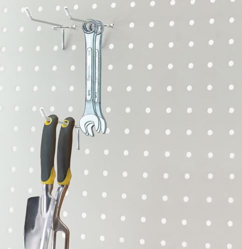 31-Piece Heavy Duty Pegboard Hooks Set for Tool Organization