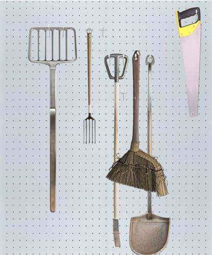 31-Piece Heavy Duty Pegboard Hooks Set for Tool Organization