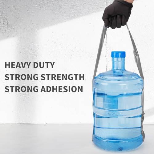 Grey Duct Tape Heavy Duty Waterproof, 40 Yards X 2 Inch, 9 Mils Thickness Strong Adhesive Sticky, No Residue, Easy Tear by Hand for Home Repairs Indoor Outdoor Crafts Packing HVAC and Construction