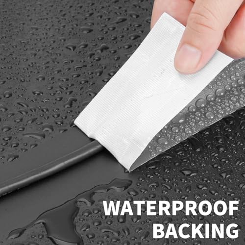 Grey Duct Tape Heavy Duty Waterproof, 40 Yards X 2 Inch, 9 Mils Thickness Strong Adhesive Sticky, No Residue, Easy Tear by Hand for Home Repairs Indoor Outdoor Crafts Packing HVAC and Construction