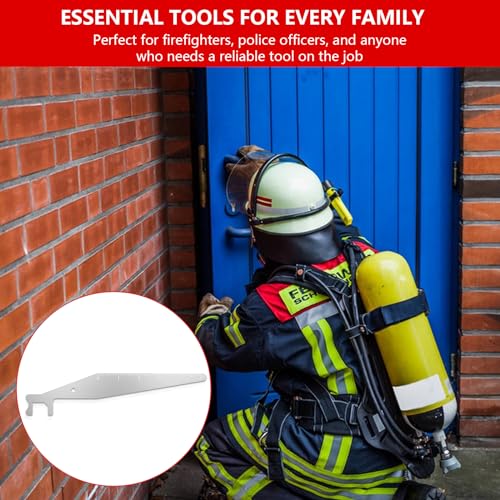 Firefighter Tools, Multi Purpose Pry Tool, Firefighting Tools Hand Tools, Spring Steel Multipurpose Leverage Tool, Firefighter Tool, Pry Bar Tool Set, Firefighter Hand Tools