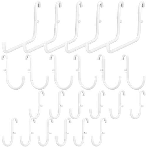 Moxweyeni 24-Piece Pegboard Accessories Organizer Kit