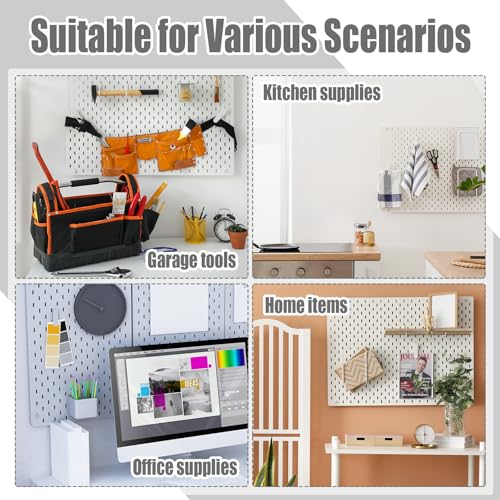 Moxweyeni 24-Piece Pegboard Accessories Organizer Kit