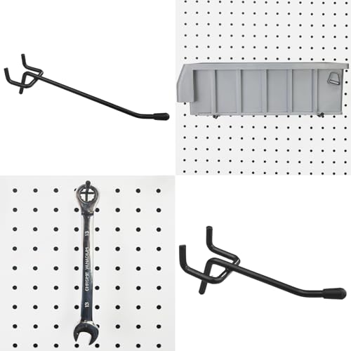 Pegboard Accessories Set with Baskets and Hooks