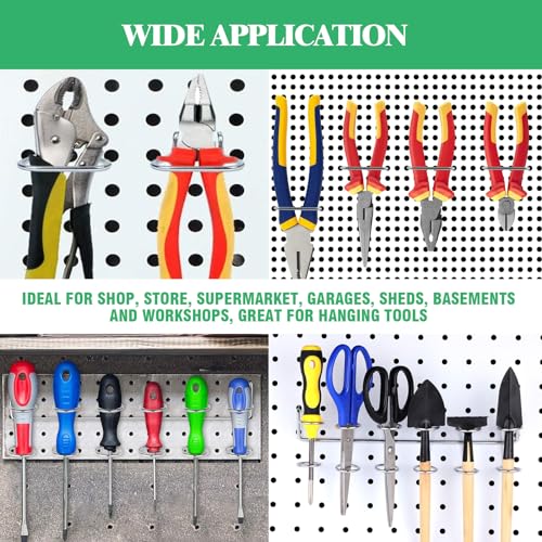 Yauhar 13-Piece Pegboard Tool Organizer Set
