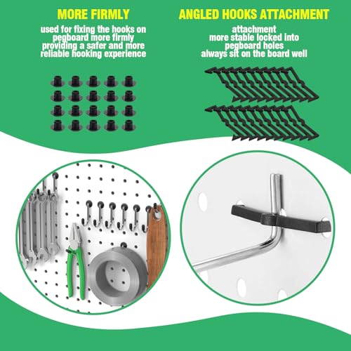 Yauhar 87-Piece Pegboard Organizer Accessories Set
