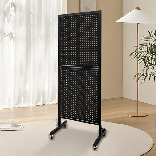 Royxen Metal Pegboard Display with 30 Hooks