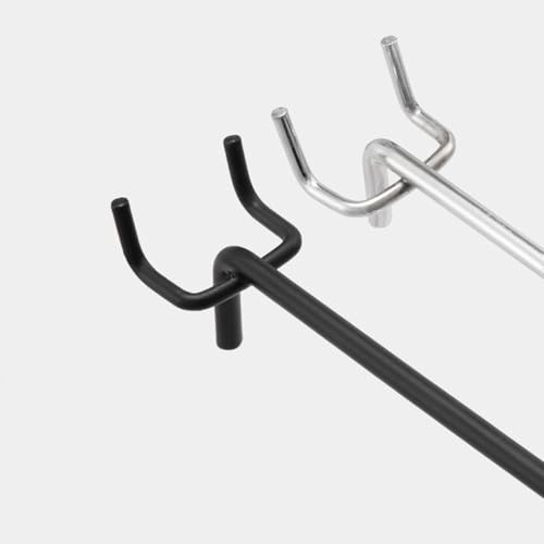 Quweiz 50-Pack Heavy Duty Pegboard Hooks