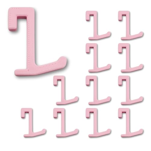 Matte Pink Pegboard Hooks for IKEA SKADIS, 12pk