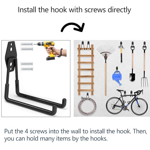 AplysiaTech Heavy Duty Magnetic Hooks - 8 Pack