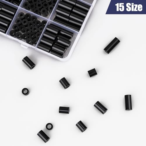 330-Piece Black Plastic Electrical Outlet Spacers Kit