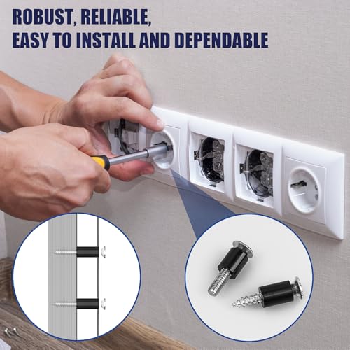 330-Piece Black Plastic Electrical Outlet Spacers Kit